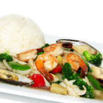 Stir Fried Seafood –